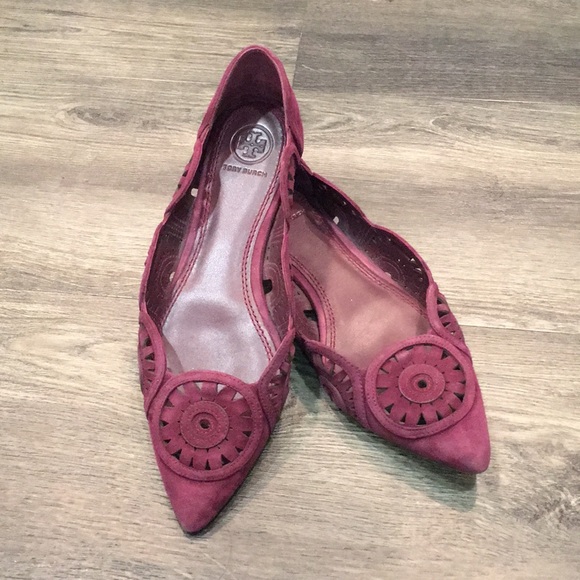 Tory Burch Shoes - Tory Burch Leyla Suede Flat